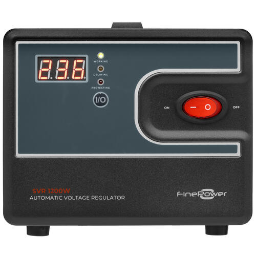 Купить Стабилизатор напряжения FinePower SVR 1200W  5419943. Характеристики, отзывы и цены в Донецке