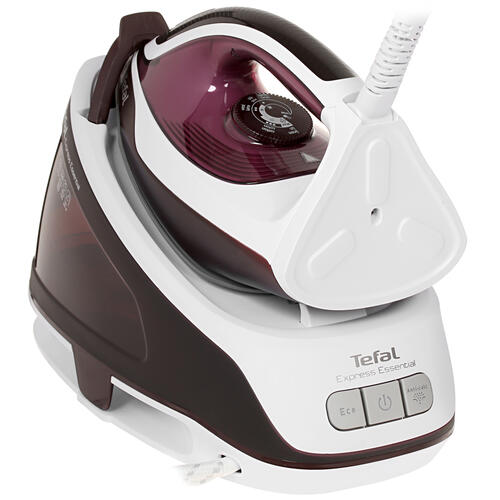 Купить Парогенератор Tefal Express Essential SV6120E0 бордовый  4765527. Характеристики, отзывы и цены в Донецке