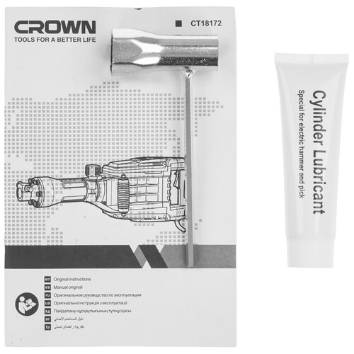 Купить Отбойный молоток CROWN CT18172 BMC  9288454. Характеристики, отзывы и цены в Донецке
