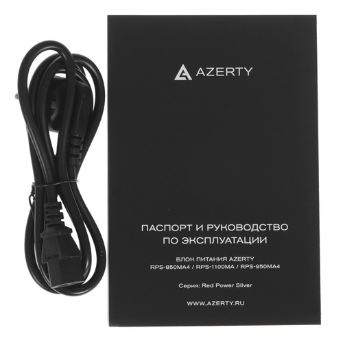 Купить Блок питания Azerty RPS-850MA4  черный  9232747. Характеристики, отзывы и цены в Донецке
