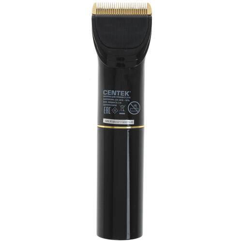 Купить Машинка для стрижки Centek CT-2119 черный/золотистый  1104437. Характеристики, отзывы и цены в Донецке