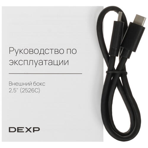 Купить 2.5" Внешний бокс DEXP 2526C  5401178. Характеристики, отзывы и цены в Донецке