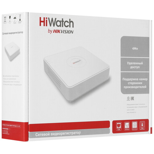 Купить Регистратор для видеонаблюдения HiWatch DS-N204(D)  5625774. Характеристики, отзывы и цены в Донецке