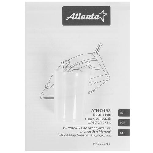 Купить Утюг Atlanta ATH-5493 черный  8156158. Характеристики, отзывы и цены в Донецке