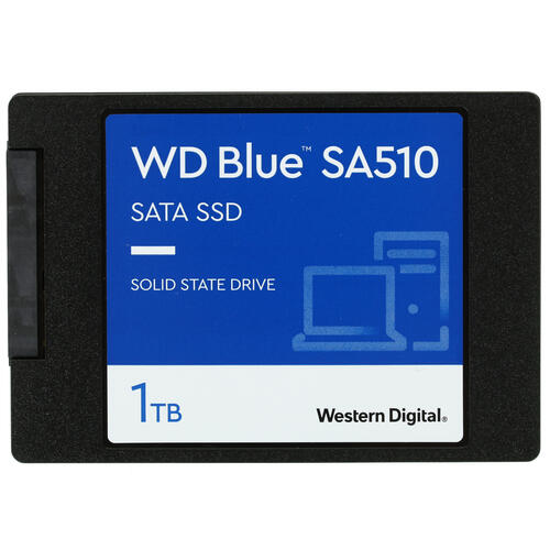 Купить 1000 ГБ 2.5" SATA накопитель WD Blue SA510 [WDS100T3B0A]  5065181. Характеристики, отзывы и цены в Донецке
