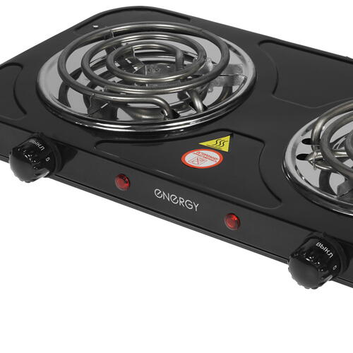 Купить Плита компактная электрическая ENERGY EN-904В черный  8136755. Характеристики, отзывы и цены в Донецке