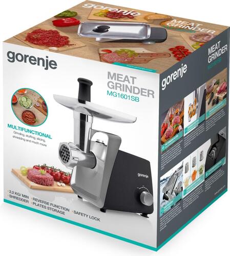 Купить Мясорубка электрическая Gorenje MG1601SB черный  9105269. Характеристики, отзывы и цены в Донецке