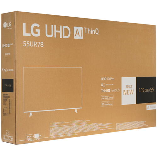 Купить 55" (138 см) LED-телевизор LG 55UR78009LL черный  5414853. Характеристики, отзывы и цены в Донецке