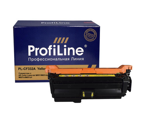 Купить Картридж лазерный ProfiLine PL-CF332A желтый  9922095. Характеристики, отзывы и цены в Донецке