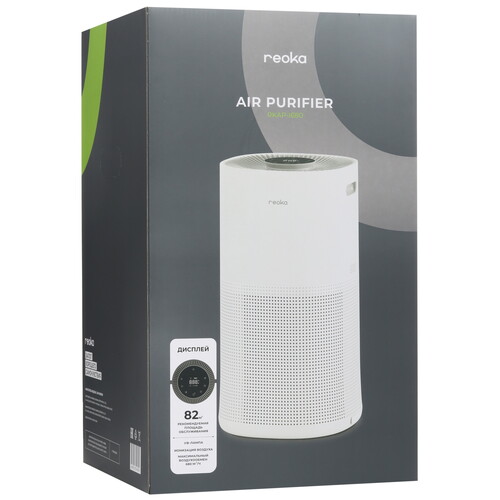 Купить Очиститель воздуха Reoka RKAP-I680 белый  9234718. Характеристики, отзывы и цены в Донецке