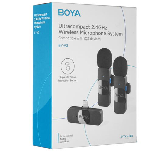 Купить Радиосистема BOYA BY-V2  5418881. Характеристики, отзывы и цены в Донецке