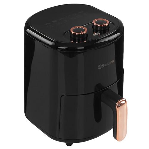 Купить Аэрогриль Sakura SA-7677BK черный  9173221. Характеристики, отзывы и цены в Донецке