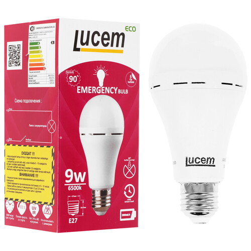Купить Лампа светодиодная Lucem LM-EBL 9W  9162561. Характеристики, отзывы и цены в Донецке