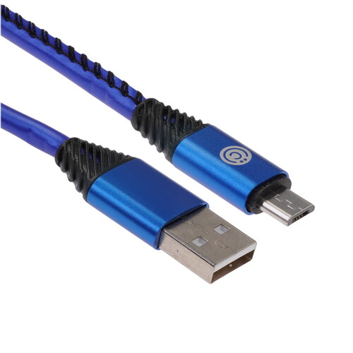 Купить Кабель круглый ВСЕГАЗИН micro USB - USB 2.0 Type-A синий 1 м  5482508. Характеристики, отзывы и цены в Донецке