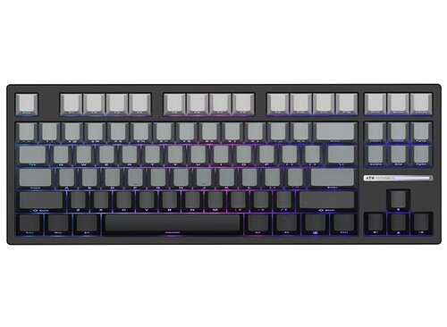 Купить Клавиатура проводная + беспроводная ATK Z87 Pro Foggy Black  5617591. Характеристики, отзывы и цены в Донецке