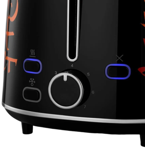Купить Тостер Kitfort КТ-6464 черный  9212776. Характеристики, отзывы и цены в Донецке
