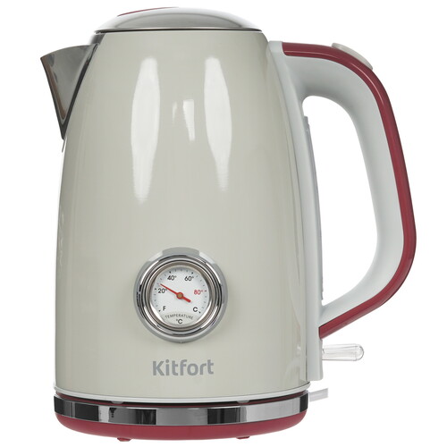 Купить Электрочайник Kitfort КТ-6798 серый  9267937. Характеристики, отзывы и цены в Донецке