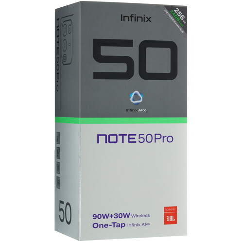 Купить 6.78" Смартфон Infinix NOTE 50 Pro 256 ГБ серый  5623651. Характеристики, отзывы и цены в Донецке