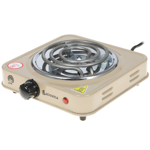 Купить Плита компактная электрическая Василиса ВА-901 бежевый  8111678. Характеристики, отзывы и цены в Донецке