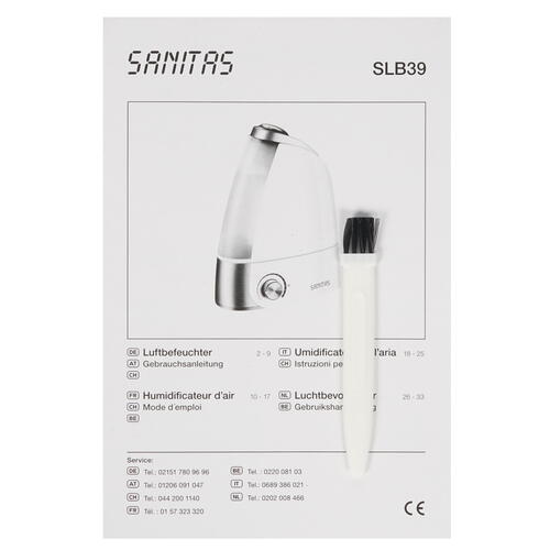 Купить Увлажнитель воздуха Sanitas SLB39  8125774. Характеристики, отзывы и цены в Донецке