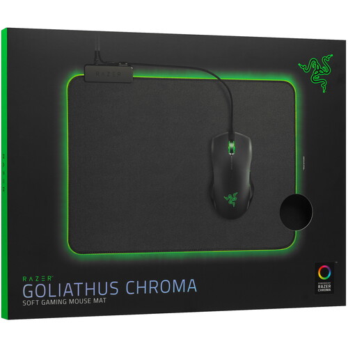 Купить Коврик Razer Goliathus Chroma  черный  5078630. Характеристики, отзывы и цены в Донецке