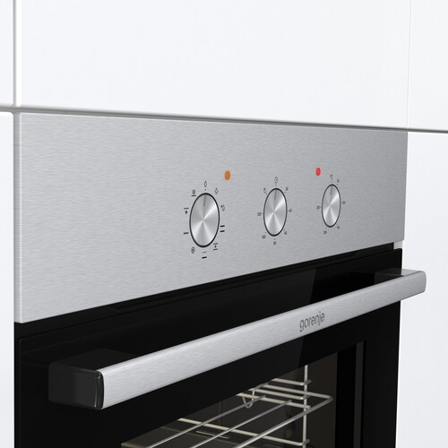 Купить Электрический духовой шкаф Gorenje BO6727E03NX серебристый  9140406. Характеристики, отзывы и цены в Донецке