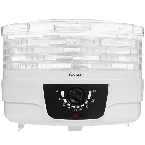Купить Сушилка для овощей и фруктов Scarlett SC-FD421004 белый  8155167. Характеристики, отзывы и цены в Донецке