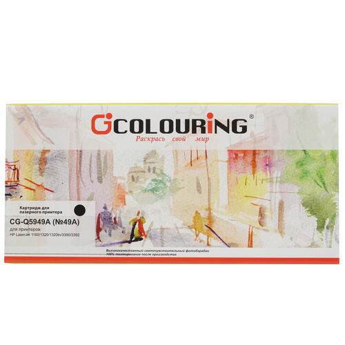 Купить Картридж лазерный Colouring CG-Q5949A/708 черный  1377682. Характеристики, отзывы и цены в Донецке