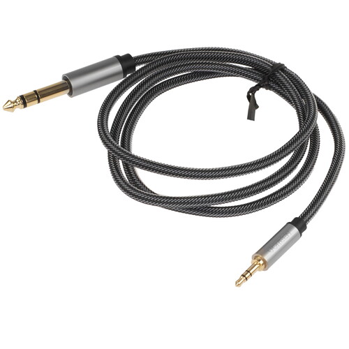 Купить Кабель   Ugreen jack 3.5 мм - jack 6.3 мм черный  9983722. Характеристики, отзывы и цены в Донецке