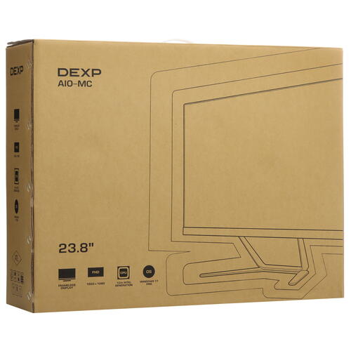 Купить 23.8" Моноблок DEXP AIO-MC  5437014. Характеристики, отзывы и цены в Донецке
