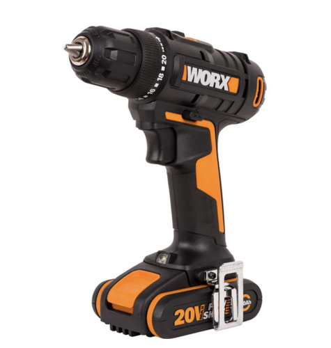 Купить Дрель-шуруповерт WORX WX100.2 PowerShare 20V  5612863. Характеристики, отзывы и цены в Донецке