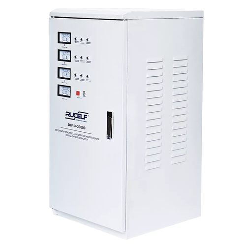 Купить Стабилизатор напряжения RUCELF SDV-3-30000  8105919. Характеристики, отзывы и цены в Донецке