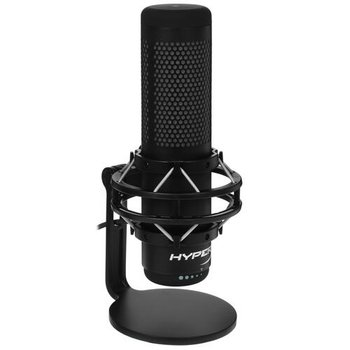 Купить Микрофон HyperX QuadCast S черный  5056741. Характеристики, отзывы и цены в Донецке