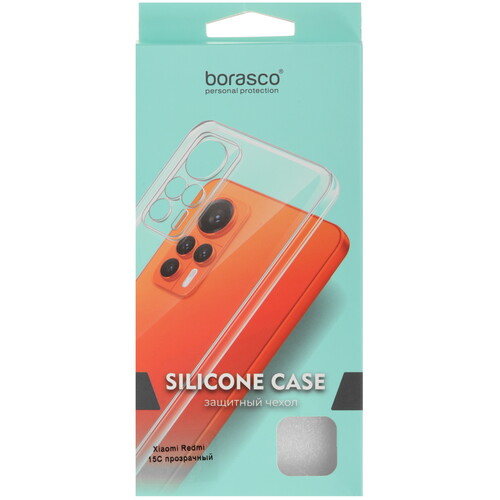 Купить Накладка  BoraSCO для Xiaomi REDMI 15C/ POCO C85 прозрачный  5633605. Характеристики, отзывы и цены в Донецке