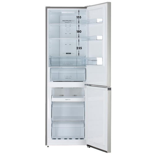 Купить Холодильник с морозильником  Gorenje NRKP61EA2XL4 серебристый  5409293. Характеристики, отзывы и цены в Донецке