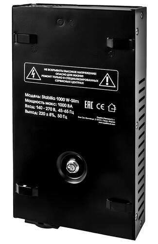 Купить Стабилизатор напряжения Quattro Elementi Stabilia 1000 W-Slim  9115111. Характеристики, отзывы и цены в Донецке