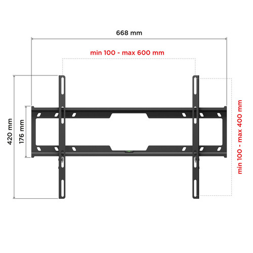 Купить Кронштейн для ТВ Holder LCD-F6618 черный  5469520. Характеристики, отзывы и цены в Донецке