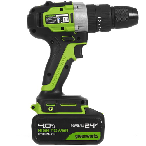 Купить Дрель-шуруповерт GreenWorks GD24DD60 24V  9305505. Характеристики, отзывы и цены в Донецке