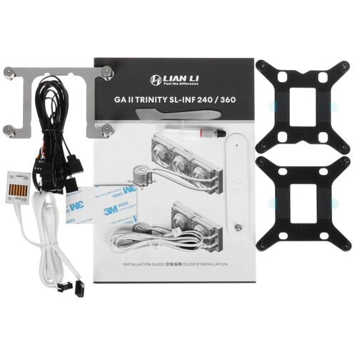 Купить Система охлаждения LIAN LI GALAHAD II TRINITY 360 SL-INF  белая  5430716. Характеристики, отзывы и цены в Донецке