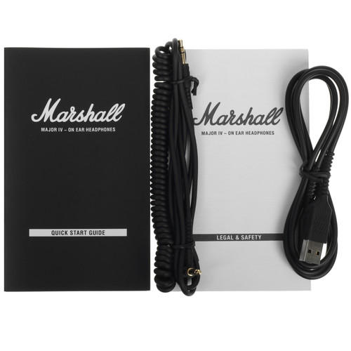 Купить Беспроводные/проводные наушники Marshall Major IV  черный 2021  5072450. Характеристики, отзывы и цены в Донецке