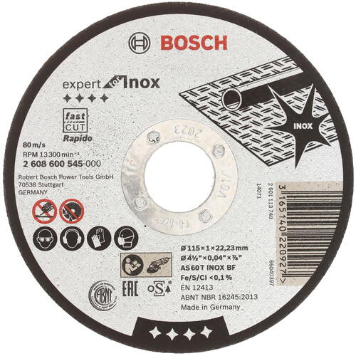 Купить Диск отрезной Bosch 2608600545  1178382. Характеристики, отзывы и цены в Донецке