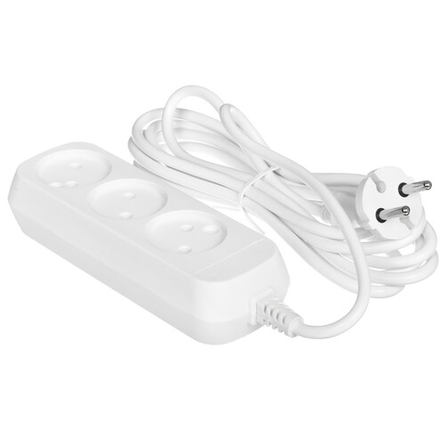 Купить Удлинитель Aceline ER-330 белый  5480208. Характеристики, отзывы и цены в Донецке