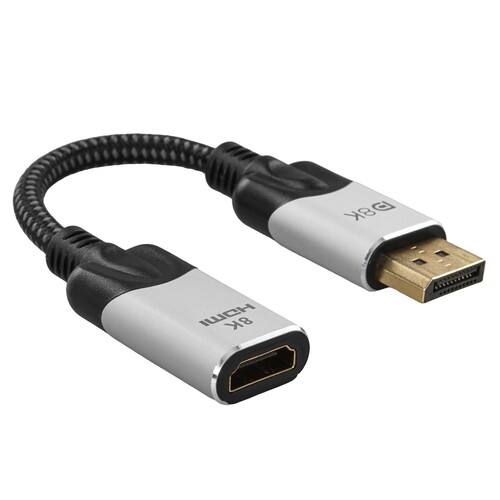 Купить Переходник однонаправленный VCOM DisplayPort - HDMI, 0.15 м  5471548. Характеристики, отзывы и цены в Донецке