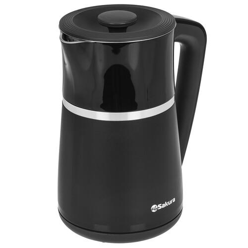Купить Электрочайник Sakura SA-2175DBK черный  9248672. Характеристики, отзывы и цены в Донецке