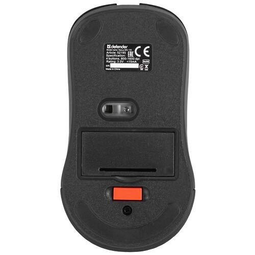 Купить Мышь беспроводная Defender Nexus MS-195  9040743. Характеристики, отзывы и цены в Донецке