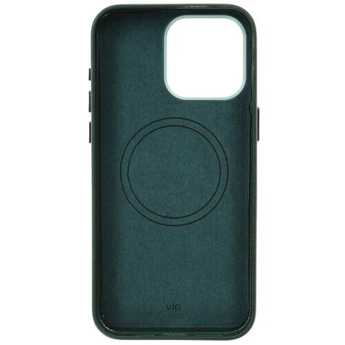 Купить Накладка  VLP Ecopelle Case with MagSafe для Apple iPhone 15 Pro Max зеленый  5460452. Характеристики, отзывы и цены в Донецке