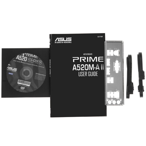 Купить Материнская плата ASUS PRIME A520M-A II/CSM  5463181. Характеристики, отзывы и цены в Донецке