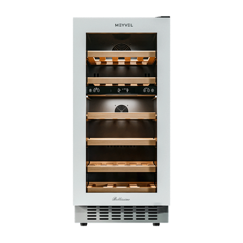 Купить Винный шкаф Meyvel MV28NH-KWT2 белый  9186682. Характеристики, отзывы и цены в Донецке