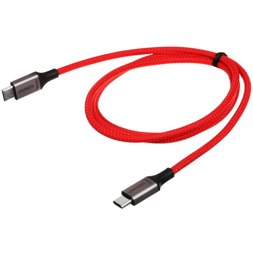 Купить Кабель круглый Ugreen USB Type-C - USB Type-C красный 1 м  5025834. Характеристики, отзывы и цены в Донецке