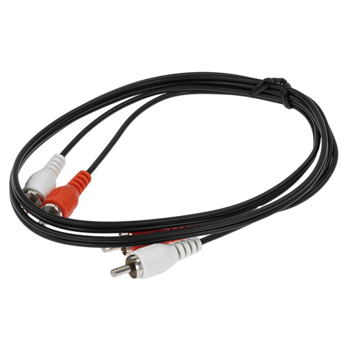 Купить Кабель   Сигнал RCA x2 - RCA x2 черный  5480107. Характеристики, отзывы и цены в Донецке